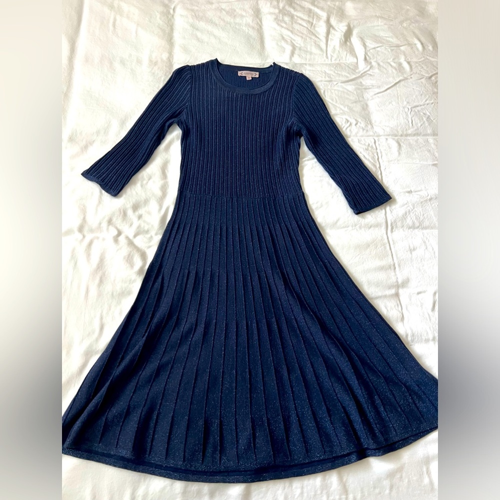 Nanette Lepore Fit and Flare sparkle dress - size medium